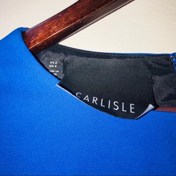 Carlisle Blue & Black Dress - Picture 4 of 4